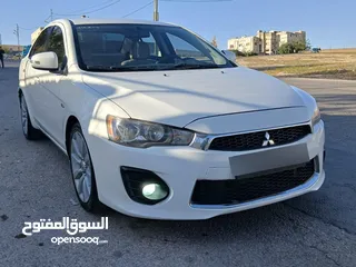  7 ميتسوبيشي لانسر gt 2017 فحص كامل 7 جيد كرت ابيض كويتي وارد الملا بسعر مناسب