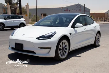  2 حرة حرة حرة Tesla model 3 Dual motor Long range 2022