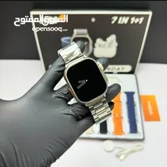  5 باكج H50 الذكي  ساعة أنيقة + سماعة بلوتوث بصوت نقي + 7 أساور يومية لأناقة مستمرة كل أسبوع!