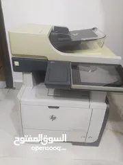  8 طابعات hp ليزر ملون وعادي  A3 و A4 بحالة ممتازة جدا