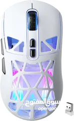  2 SOLAKAKA SM802 RGB Tri-Mode Gaming Mouse ماوس لاسلكي جيمنغ