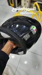  3 fully black helmet with double derring lock *Urgent sale