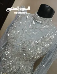  1 فستان سهره فخم للبيع -تصميم راقٍ وجوده عاليه بحاله ممتازه جدا