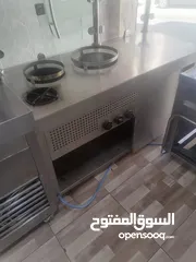  6 عدة مطعم فلافل كامل للبيع .