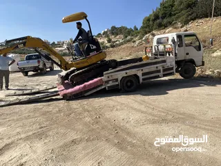  5 حفارات وحرفات للإيجار اليومي أسبوعي شهري