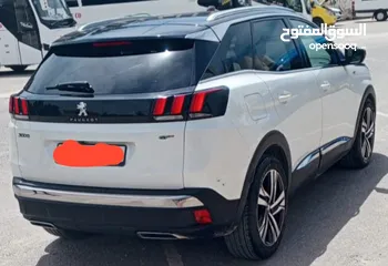  13 جيب بيجو 3008 جي تي لاين ماطور 2000 ديزل فل اوبشينز لون ابيض بحالة ممتازة للبيع