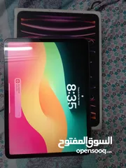  1 ipad pro 11" m2 256gb wifi بحالة الجديد ايباد برو