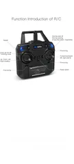  5 هليكوبتر c129V2.  3D اربع قنوات rc احترافيه . الاصدار الجديد.