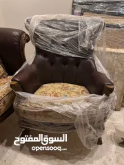  9 طقم اثاث غرفة صالون اشلي بحالة جيدة للبيع