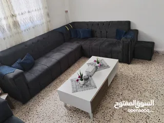 1 طقم كنب 8 مقاعد مع طاولة