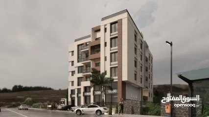  19 شقة 135متر للبيع بالقرب من شارع  القدس و الدفاع المدني مكونة من 3 غرف نوم, حمامين,صالون,مطبخ و بلكون