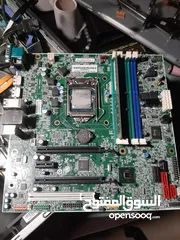  1 طقم كمبيوتر مكتبي للبيع: معالج Intel Core i5-4590 الجيل الرابع + مذربورد ASM LGA 1150 + رام 4GB DDR3