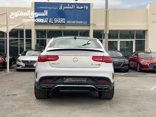  5 مرسيدس  GLE 63S   موديل : 2019 بحالة ممتازة