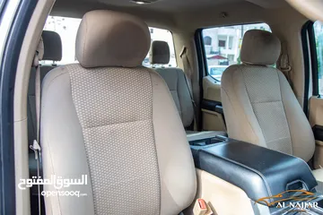  9 Ford F-150 Xlt 2018  البكب وارد و بحالة الوكالة و قطعت مسافة 87,000 كم فقط