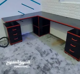  2 مكتب طاولة جيمينج زاوية اطلبها الان من لامينيت للأثاث المكتبي على متوفر بعدة ألوان وقياسات وموديلات