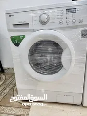  1 غسالة LG , direct drive 7kg / Samsung 8kg/BEKO 9kg/BEKO 7kg  مستخدم بحالة وكالة كفالة 6 شهور