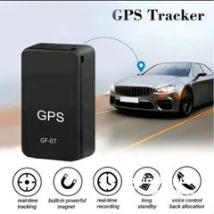  4 جهاز تتبع GPS  جهاز الحمايه والتتبع وتسجيل صوت  الاول  يوجد به مغناطيس في حالة إلصاقه في سياره جهاز