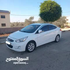  1 هونداي اكسنت 2016 بنزين أوتوماتيك بصمة دهان شركة