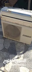  3 مكيف تشيكو طن ونص بحالا جيده