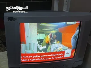  1 تلفاز هاير شغال