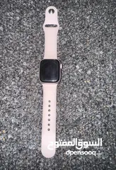  5 Apple watch series 9 gps -45 mm pink aluminium case with pink sport band - S/M