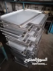  22 Stainless steel commercial kitchen equipment & exhaust Duct
