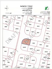  1 قطعة ارض سكنية للبيع في عمان - اليادودة مساحة 522م