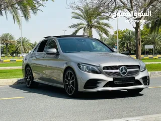  3 MERCEDES C200 MODEL 2019 Gcc FUll option