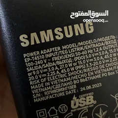  10 شواحن السامسونج ال 45 واط الاصلي صناعه فيتنام  فاست تشارج ختم الشركه وعليه الباركود