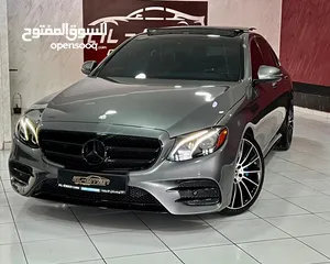  7 Mercedes Benz E300 2017 AMG Kit Night package مميزة جداً