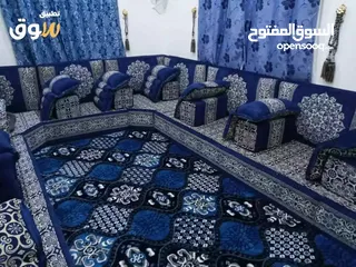  4 اثاث منزلي ومجلس ولحفات قطن صافي منتج بلادي