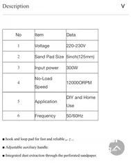  8 orbital sander