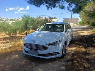  22 فورد فيوجن تيتانيوم 2018 Ford Fusion Titanium white  اعلى مواصفات نظيفه جدا استخدام شخصي ماشيه 96000