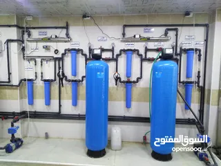  5 بلوتو لتجارة فلاتر المياه  تركيب محطات المياه والسوفتنر و مصنع كاسات الماء تعبئة وتغليف بكل المملكه