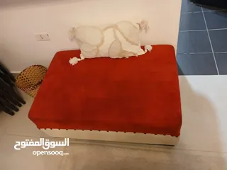  3 كورنر خشبه بحاله جيدا جدا وقماشته جيد جدا