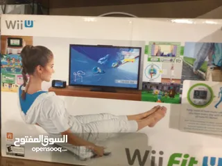  2 Wii Fit U w/Wii Balance Board accessory and Fit Meter - Wii U