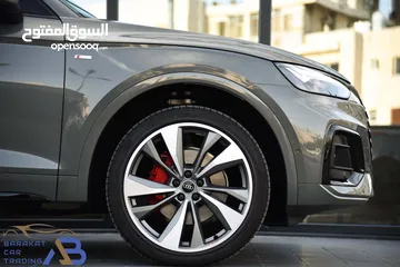  9 اوديQ5 اس لاين مايلد هايبرد بلاك ايديشن وارد وكفالة الوكالة2023 Audi Q5 Quattro S Line Black Edition