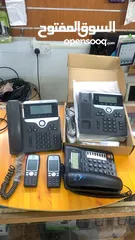  1 هواتف شبكة للاعمال من شركة سيسكو العالمية