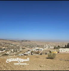  2 قطعة ارض لقطة مميزة صخرية إطلالة بانورامية منطقة فلل  بالقرب من الدفاع المدني بيرين حوض البلد