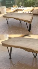 1 طاولات خشبية