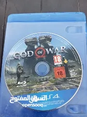  1 سي دي بليستيشن  God.   of  war 2018