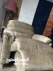  4 كرسي ريكلاينر ( recliner) مستورد