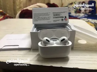  1 سماعة بلوتوث اصلية ابل  airpods apple صنع أمريكي /USA /made in California