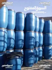  6 براميل بلاستيك نظاف جدا للبيع