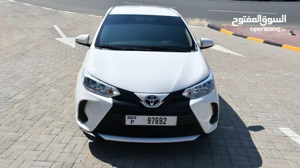  18 Available for Rent Toyota-Yaris-2022 (Monthly-2000 Dhs)