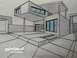  8 رسمات منازل ثلاثية الابعاد   مصممه بتقنيات حديثة وبسيطة البناء  لسنة 2025 للبيع