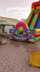  28 نطاطيات العاب اطفال في قطر  زحلاقية مع ارتفاع 8 متر  نطاطيات مع زحلاقيه ارتفاع 10 متر بركة السباحة