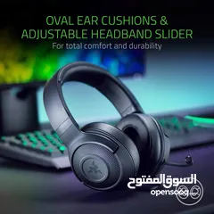  5 سماعة الألعاب Razer Kraken X خفيفة الوزن: 7.1 ريزر كراكين اكس خصم قوي قوي جداا