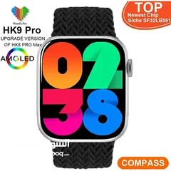  1 Smart Watch HK 9 Pro Black ساعة ذكية