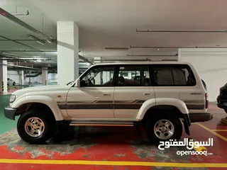  4 1997 Toyota Land Cruiser 80 Series VXR (GCC Specs)